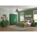 Ver imagem 6 de Cômoda 4 Gavetas + 1 Porta - Verde