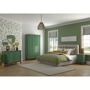 Ver imagem 3 de Cômoda 4 Gavetas + 1 Porta - Verde