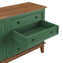 Ver imagem 5 de Cômoda 4 Gavetas + 1 Porta - Verde