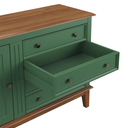 Ver imagem 6 de Cômoda 4 Gavetas + 1 Porta - Verde
