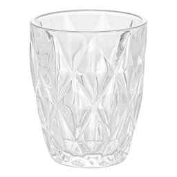 Copo de Vidro Diamond Transparente 270ml - Lyor - 1