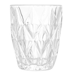 Copo de Vidro Diamond Transparente 270ml - Lyor - 3