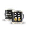 Caneca Porcelana Cerveja É Só Você Fazer Assim Que Eu Volto - 1