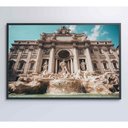 Ver imagem 7 de Quadro Fonte De Trevi 60x40 Cm Adesivo Fotográfico