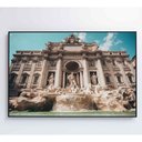 Ver imagem 5 de Quadro Fonte De Trevi 60x40 Cm Adesivo Fotográfico