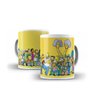 Caneca Porcelana Desenho The Simpsons Todos Personagens Coleção - 1