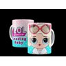 Caneca Porcelana Boneca Lol Surprise Leading Baby Presente Infantil - 2