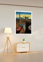 Ver imagem 2 de Quadro Decorativo Salvador Dali Memória - 70x50cm:moldura Branca