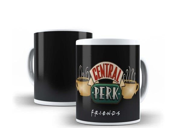 Caneca Porcelana Central Perk Friends Serie - 2
