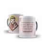 Caneca Porcelana Católica São Francisco De Assis Comece Fazendo O Que É Necessário - 2