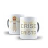 Caneca Porcelana Religiosa Não Tenho Crise, Tenho Cristo - 2