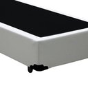 Ver imagem 3 de Cama Box Solteiro NK Camas Sintético Branco 40x88x188