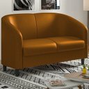 Ver imagem 2 de Sofa Decorativo 2 Lugares 120 cm Scala Corano TCS 727 Moll