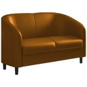 Ver imagem 1 de Sofa Decorativo 2 Lugares 120 cm Scala Corano TCS 727 Moll
