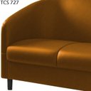 Ver imagem 5 de Sofa Decorativo 2 Lugares 120 cm Scala Corano TCS 727 Moll