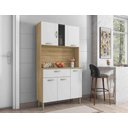 Ver imagem 3 de Armário de Cozinha Pequeno 6 Portas 1 Gaveta Pan Kits Paraná