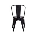 Ver imagem 4 de Cadeira para Mesa de Jantar Cozinha Sala Escrivaninha Tolix Iron Industrial Preta