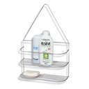 Ver imagem 1 de Porta Shampoo Cromado 25,5x9x41cm - Panami