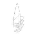 Ver imagem 3 de Porta Shampoo Cromado 25,5x9x41cm - Panami