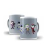 Caneca Porcelana Batman Coringa Arlequina Minis Presente - 1