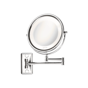 Espelho de Parede Flexível Mobile Lux com Ampliação 10x e Luz (quente e Fria) - Crysbell