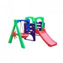 Ver imagem 1 de Playground Infantil Plástico com Balanço e Escorregador Miniplay FLY Freso
