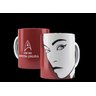 Caneca Porcelana Nyota Uhura Filme Star Trek Nerd Geek - 1