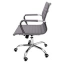 Ver imagem 3 de Cadeira de Escritório Diretor Esteirinha em Corino Sevilha Cinza