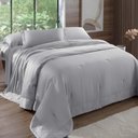 Ver imagem 2 de Colcha Queen 400 Fios Bambu Bali - Linha K Prata/703