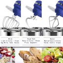 Ver imagem 5 de Aucma Batedeira 6.5qt, 660w, 6 Velocidades, Royal Blue