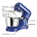 Ver imagem 2 de Aucma Batedeira 6.5qt, 660w, 6 Velocidades, Royal Blue