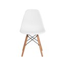Ver imagem 2 de Cadeira Sala Mesa Charles Eiffel Eames Wood Jantar Branco