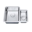 Ver imagem 1 de Cuba Dupla F201 Inox Escovado Aço Escovado