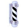 Barber Pole Preto e Branco sem Globo 65cm 220v Megan - 2