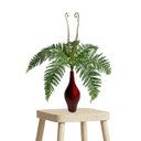 Ver imagem 2 de 1 Unidade Buquê de Samambaia Artificial 55cm Decoração Realista Premium