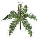 Ver imagem 1 de 1 Unidade Buquê de Samambaia Artificial 55cm Decoração Realista Premium