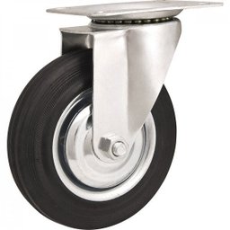 Rodízio giratório leve 5" preto Vonder - 1