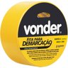 Fita adesiva para demarcação 48 mm x 30 m amarela Vonder - 2