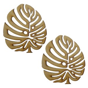 Conj 2 Descanso de Panelas Costela Adão Mdf 18cm Pequeno