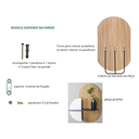 Ver imagem 2 de Suporte Suspenso