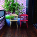 Ver imagem 6 de Cadeira Dona Francisca Vermelho Marsala em Polipropileno - Mor