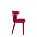 Ver imagem 3 de Cadeira Dona Francisca Vermelho Marsala em Polipropileno - Mor