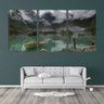 Quadro Decorativo 30x66 barco ancorado sob nuvens - 2