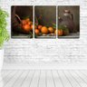 Quadro Decorativo 30x66 tangerinas no cesto de vime - 2