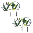 Ver imagem 6 de Gancho Ferro Enfeite Sapo Kit 4 Uni Porta Chaves Chapeu Bone Decoraçao Parede Pendura Casa Quarto