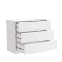 Ver imagem 4 de Cômoda 3 Gavetas 109cm Hera CabeCasa MadeiraOriginals Branco Algodão