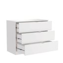 Ver imagem 4 de Cômoda Planejada 3 Gavetas 109cm Hera CabeCasa MadeiraOriginals Branco Algodão