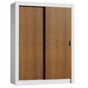 Ver imagem 2 de Guarda-Roupa Infantil Madesa Enzo 2 Portas de Correr Branco/Rustic Cor:Branco/Rustic