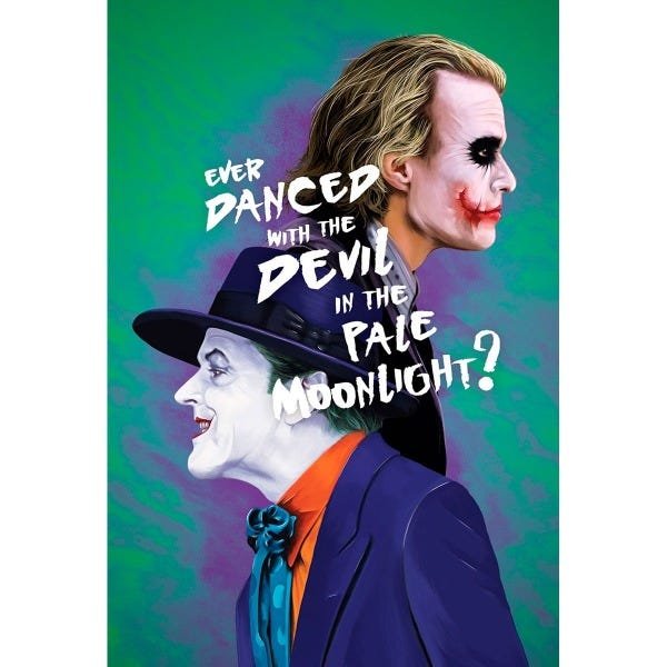 Placa Decorativa - Grande - Coringa Joker - Filme (Gv422) - 1