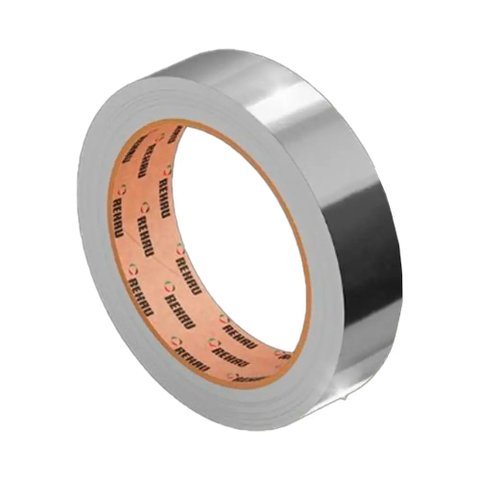 Fita de Borda Pvc Metallic Prata 22x0,40mm Rolo 20m Rehau